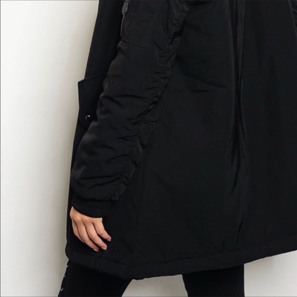 Long Line Bomber Jacket💋 SALE!!❤️ - Picture 4 of 6